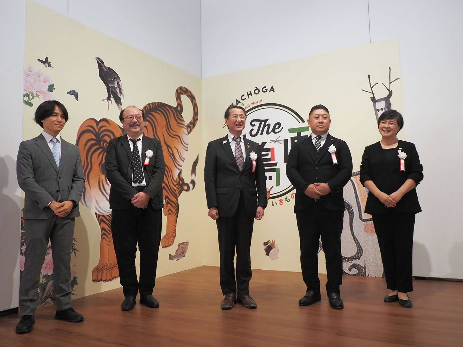 10/10(金) 開幕セレモニー＆内覧会を行いました「The 花鳥画―日本美術といきものたち―」