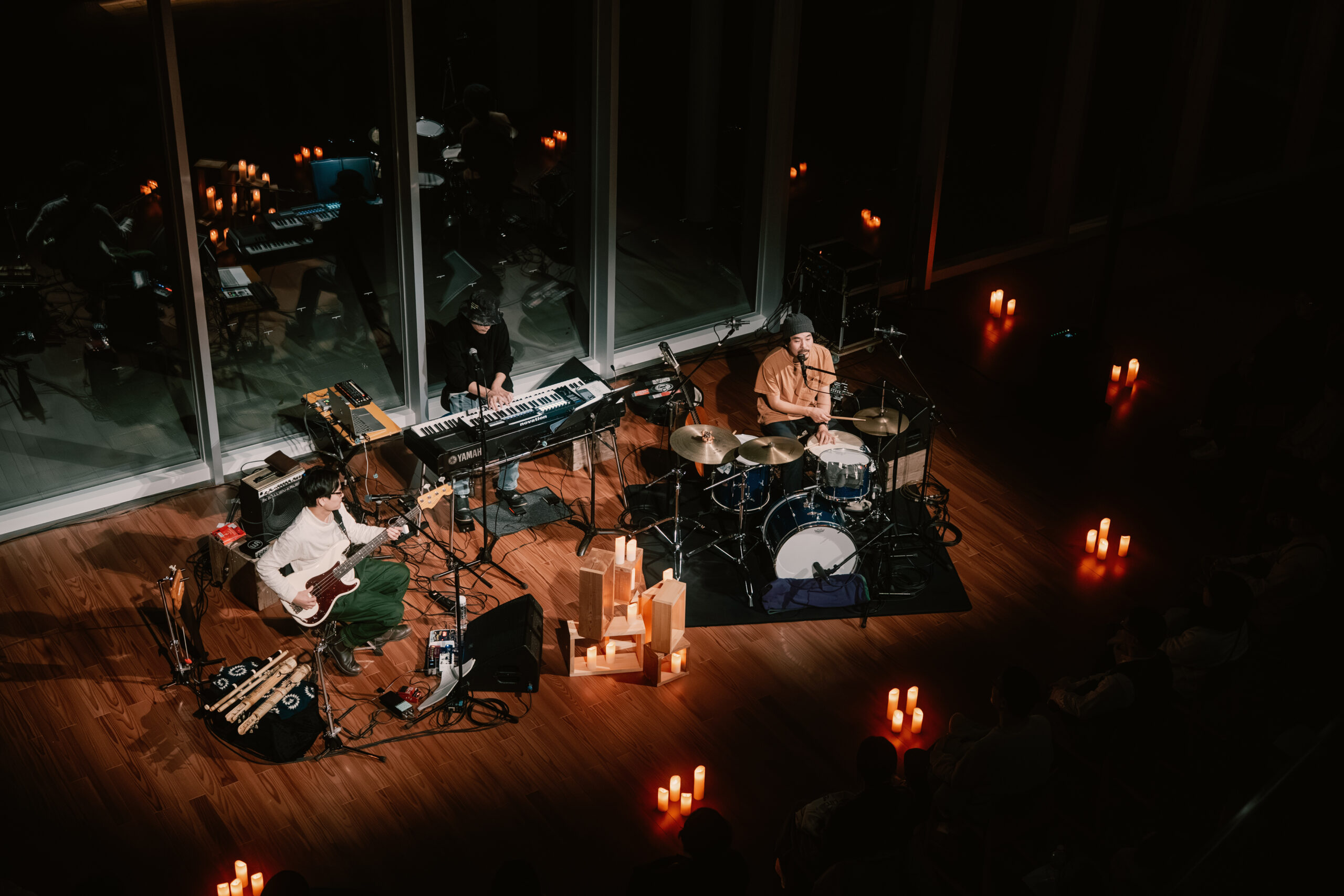 【ユニークべニュー】夜の美術館『キセル』音楽ライブイベントを開催しました