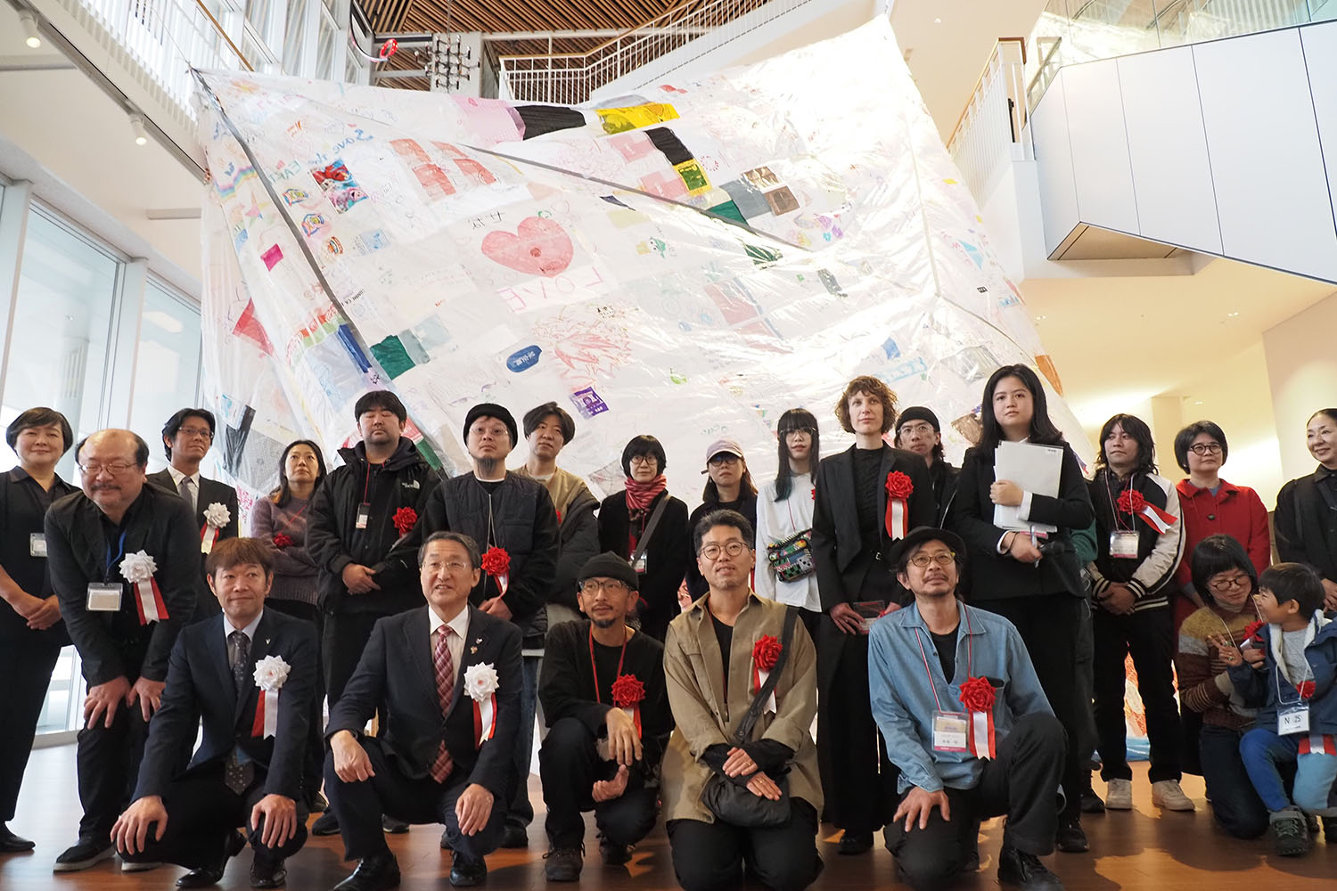 アーティストによるプレスツアー、開幕セレモニー＆内覧会を開催しました「CONNEXIONS｜コネクションズ －接続するアーティストたち」